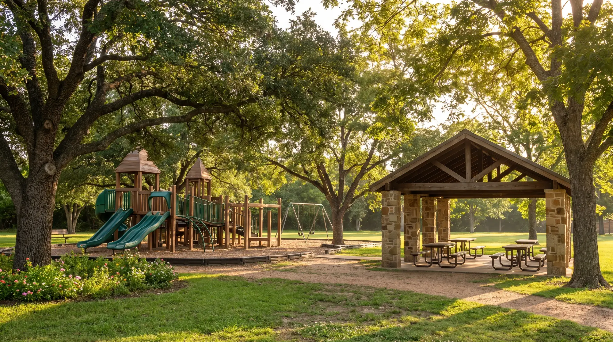 A sunny day in Everman, Texas
