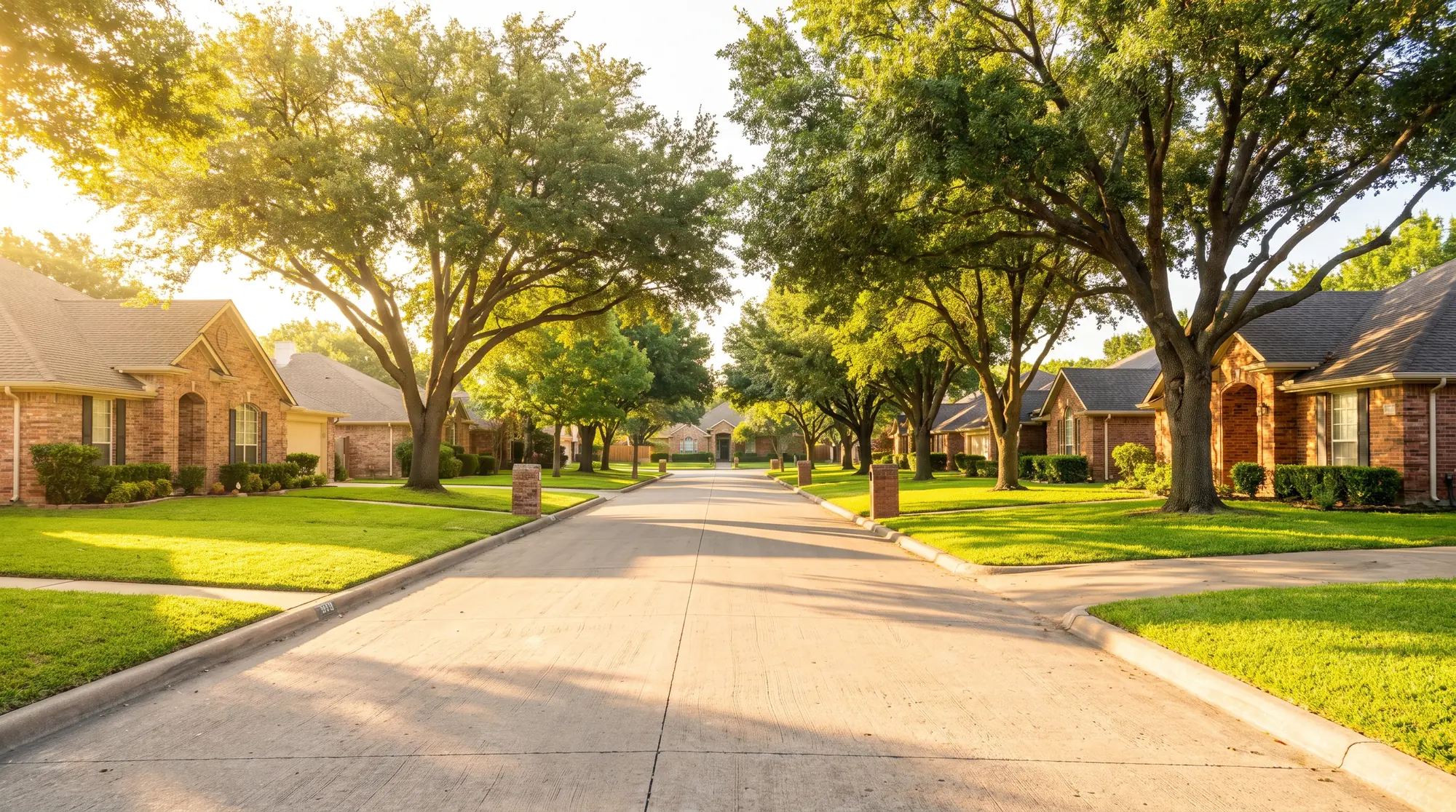 A sunny day in Hurst, Texas